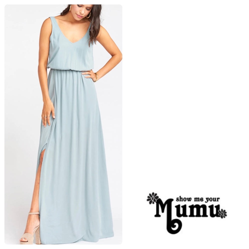 SMYM Kendall Maxi in Silver Sage Crisp